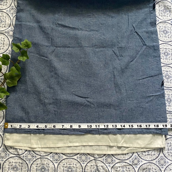 Alya boho embroidered chambray tunic/ mini dress - Picture 5 of 8